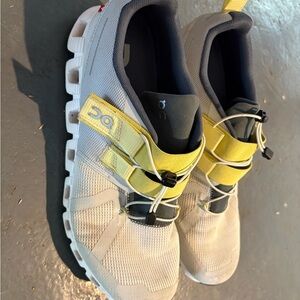 ON Running Shoes with Yellow Accents